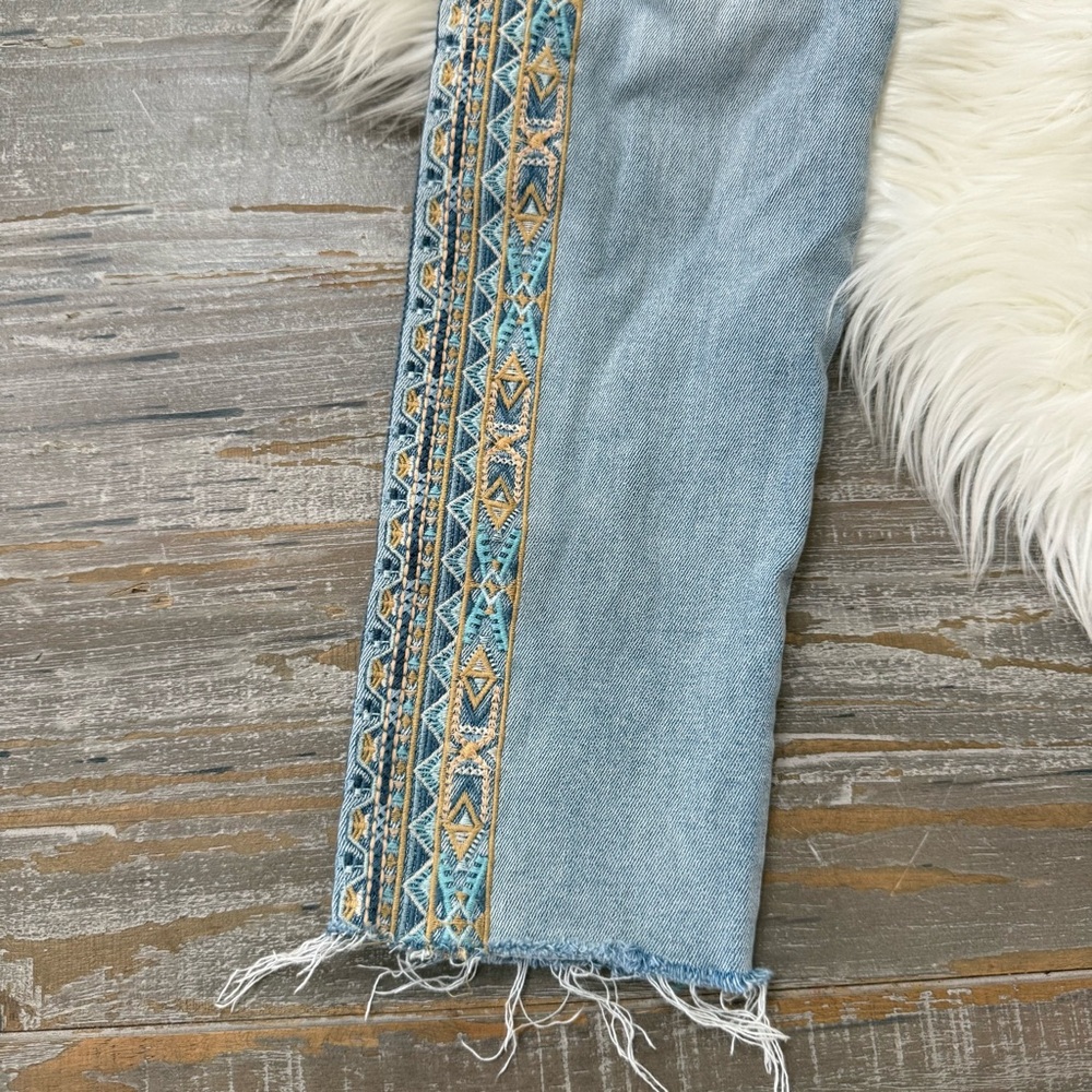 Driftwood Jackie Embroidered Jeans - Picture 3 of 6